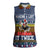 Chicken It Twice Christmas Women Sleeveless Polo Shirt Xmas Holiday Patterns - Wonder Print Shop
