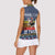 Chicken It Twice Christmas Women Sleeveless Polo Shirt Xmas Holiday Patterns - Wonder Print Shop