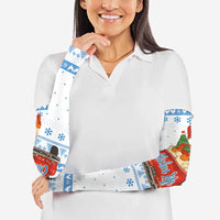 Chicken Life Christmas Arm Sleeves Xmas Holiday Patterns - Wonder Print Shop