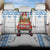 Chicken Life Christmas Back Car Seat Cover Xmas Holiday Patterns - Wonder Print Shop