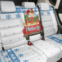 Chicken Life Christmas Back Car Seat Cover Xmas Holiday Patterns - Wonder Print Shop