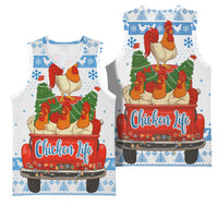Chicken Life Christmas Basketball Jersey Xmas Holiday Patterns - Wonder Print Shop