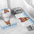 Chicken Life Christmas Bathroom Set Xmas Holiday Patterns - Wonder Print Shop
