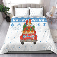 Chicken Life Christmas Bedding Set Xmas Holiday Patterns - Wonder Print Shop