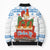Chicken Life Christmas Bomber Puffer Jacket Xmas Holiday Patterns - Wonder Print Shop