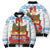 Chicken Life Christmas Bomber Puffer Jacket Xmas Holiday Patterns - Wonder Print Shop