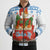 Chicken Life Christmas Bomber Puffer Jacket Xmas Holiday Patterns - Wonder Print Shop