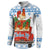 Chicken Life Christmas Button Sweatshirt Xmas Holiday Patterns - Wonder Print Shop