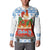 Chicken Life Christmas Button Sweatshirt Xmas Holiday Patterns - Wonder Print Shop