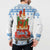 Chicken Life Christmas Button Sweatshirt Xmas Holiday Patterns - Wonder Print Shop