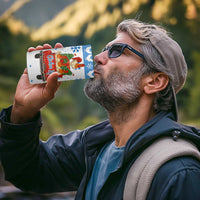 Chicken Life Christmas 4 in 1 Can Cooler Tumbler Xmas Holiday Patterns - Wonder Print Shop