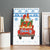 Chicken Life Christmas Canvas Wall Art Xmas Holiday Patterns - Wonder Print Shop