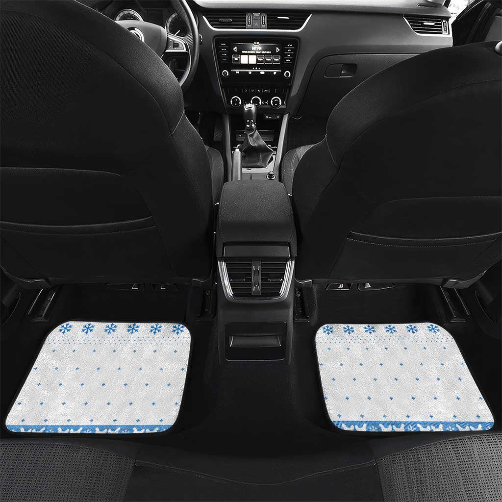 Chicken Life Christmas Car Mats Xmas Holiday Patterns - Wonder Print Shop