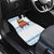 Chicken Life Christmas Car Mats Xmas Holiday Patterns - Wonder Print Shop