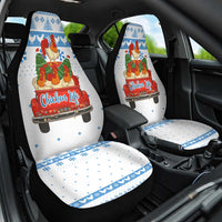 Chicken Life Christmas Car Seat Cover Xmas Holiday Patterns - Wonder Print Shop