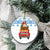 Chicken Life Christmas Ceramic Ornament Xmas Holiday Patterns - Wonder Print Shop