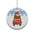 Chicken Life Christmas Ceramic Ornament Xmas Holiday Patterns - Wonder Print Shop