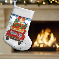 Chicken Life Christmas Stocking Xmas Holiday Patterns - Wonder Print Shop