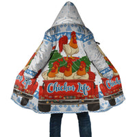 Chicken Life Christmas Cloak Xmas Holiday Patterns - Wonder Print Shop