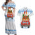 Chicken Life Christmas Couples Matching Off Shoulder Maxi Dress and Hawaiian Shirt Xmas Holiday Patterns - Wonder Print Shop