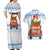 Chicken Life Christmas Couples Matching Off Shoulder Maxi Dress and Hawaiian Shirt Xmas Holiday Patterns - Wonder Print Shop