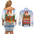 Chicken Life Christmas Couples Matching Off Shoulder Short Dress and Long Sleeve Button Shirt Xmas Holiday Patterns - Wonder Print Shop