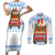 Chicken Life Christmas Couples Matching Short Sleeve Bodycon Dress and Long Sleeve Button Shirt Xmas Holiday Patterns - Wonder Print Shop