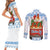 Chicken Life Christmas Couples Matching Short Sleeve Bodycon Dress and Long Sleeve Button Shirt Xmas Holiday Patterns - Wonder Print Shop