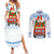Chicken Life Christmas Couples Matching Summer Maxi Dress and Long Sleeve Button Shirt Xmas Holiday Patterns - Wonder Print Shop