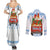 Chicken Life Christmas Couples Matching Summer Maxi Dress and Long Sleeve Button Shirt Xmas Holiday Patterns - Wonder Print Shop