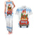 Chicken Life Christmas Couples Matching Tank Maxi Dress and Hawaiian Shirt Xmas Holiday Patterns - Wonder Print Shop