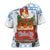 Chicken Life Christmas Cross Shoulder Shirt Xmas Holiday Patterns - Wonder Print Shop