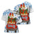 Chicken Life Christmas Cross Shoulder Shirt Xmas Holiday Patterns - Wonder Print Shop