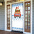 Chicken Life Christmas Door Cover Xmas Holiday Patterns - Wonder Print Shop