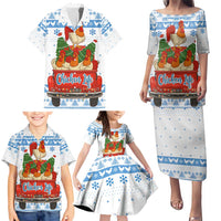 Chicken Life Christmas Family Matching Puletasi and Hawaiian Shirt Xmas Holiday Patterns - Wonder Print Shop