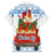 Chicken Life Christmas Family Matching Short Sleeve Bodycon Dress and Hawaiian Shirt Xmas Holiday Patterns - Wonder Print Shop