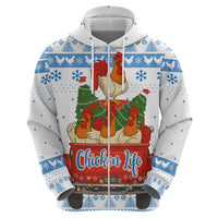 Chicken Life Christmas Hoodie Xmas Holiday Patterns - Wonder Print Shop