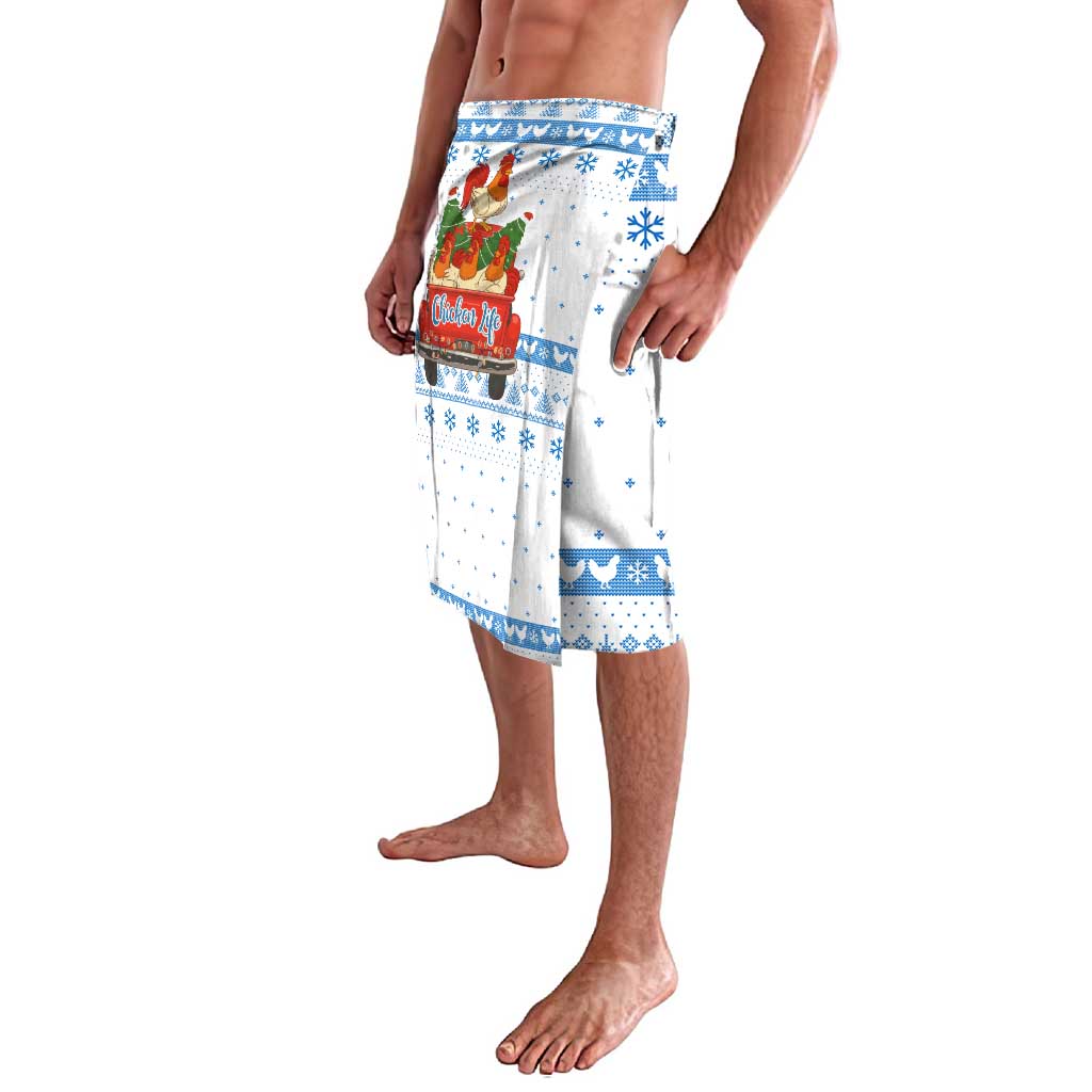 Chicken Life Christmas Lavalava Xmas Holiday Patterns - Wonder Print Shop