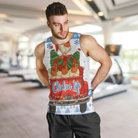 Chicken Life Christmas Men Tank Top Xmas Holiday Patterns - Wonder Print Shop