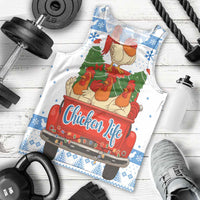 Chicken Life Christmas Men Tank Top Xmas Holiday Patterns - Wonder Print Shop