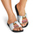Chicken Life Christmas Slide Sandals Xmas Holiday Patterns - Wonder Print Shop