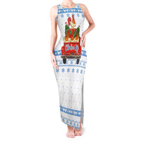 Chicken Life Christmas Tank Maxi Dress Xmas Holiday Patterns - Wonder Print Shop