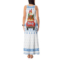 Chicken Life Christmas Tank Maxi Dress Xmas Holiday Patterns - Wonder Print Shop