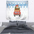 Chicken Life Christmas Tapestry Xmas Holiday Patterns - Wonder Print Shop