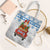 Chicken Life Christmas Tote Bag Xmas Holiday Patterns - Wonder Print Shop