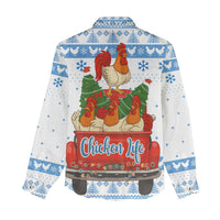 Chicken Life Christmas Women Casual Shirt Xmas Holiday Patterns - Wonder Print Shop