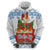 Chicken Life Christmas Zip Hoodie Xmas Holiday Patterns - Wonder Print Shop