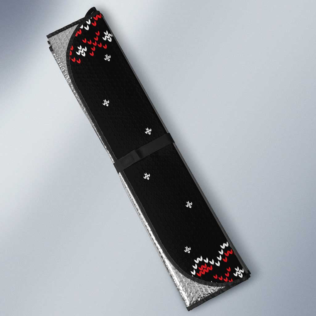 Chicken Stop Christmas Auto Sun Shade Xmas Holiday Patterns - Wonder Print Shop