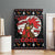 Chicken Stop Christmas Canvas Wall Art Xmas Holiday Patterns - Wonder Print Shop