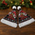 Chicken Stop Christmas Santa Hat Xmas Holiday Patterns - Wonder Print Shop